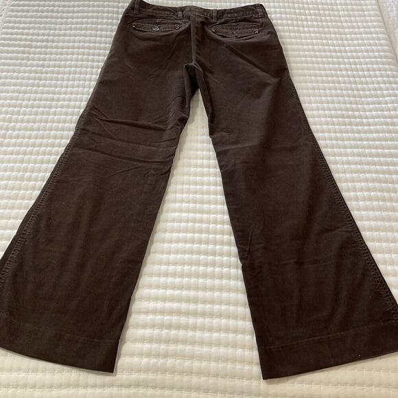Women's Gap Brown Vintage Corduroy Wideleg Pants 30" Inseam Size 10 - Picture 3 of 6
